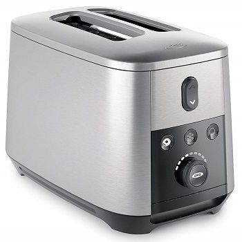 OXO On 2-Slice Lever-Free Motorized Toaster