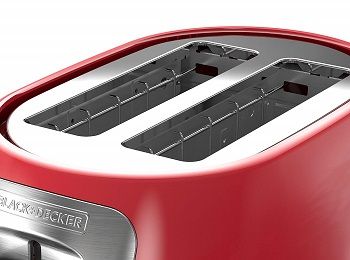 BLACK+DECKER 2-Slice Toaster, Red, TR1278RM review
