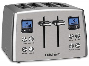 Cuisinart CPT-435 Countdown 4-Slice Stainless Steel Toaster
