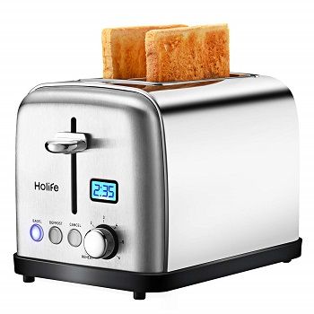 Holife Toaster, HoLife 2 Slice Prime Rated Toasters