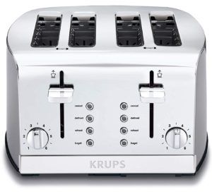 KRUPS KH734D Breakfast Set 4-Slot Toaster