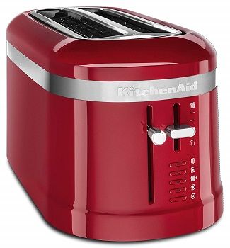 KitchenAid KMT5115ER 4 Slice Long Slot High-Lift Lever Toaster
