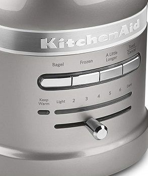 KitchenAid Pro Line Series Sugar Pearl Silver 2-Slice Automatic Toaster review