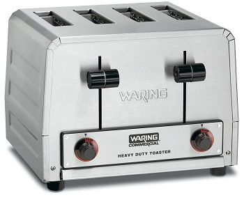 Waring (WCT800) Four-Compartment Standard Pop-Up Toaster