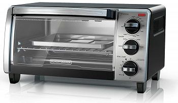 Black And Decker 4-Slice Toaster Oven with Natural Convection