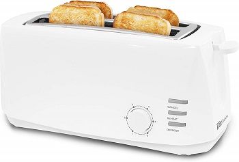 Elite Cuisine ECT-4829 Long Slot Cool Touch Toaster