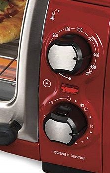 Hamilton Beach 31337 Easy Reach Red Toaster Oven review
