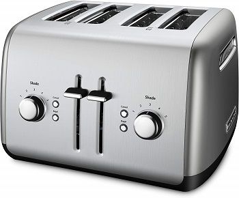 KitchenAid KMT4115CU 4-Slice Toaster In Contour Silver