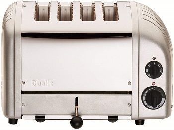 Dualit 47162 NewGen Toaster, Metallic Silver