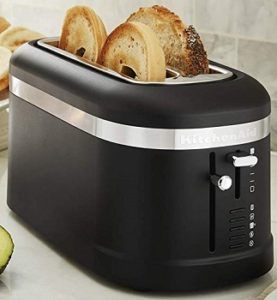 KitchenAid KMT5115BM 4-Slice Long-Slot Toaster Black Matte review
